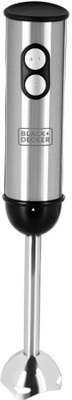 Black+Decker 300 watt Stick Hand Blender (BXBL3001IN, Grey)