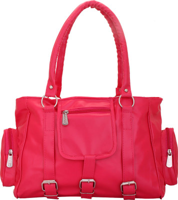 

Lady bar Shoulder Bag(Pink)