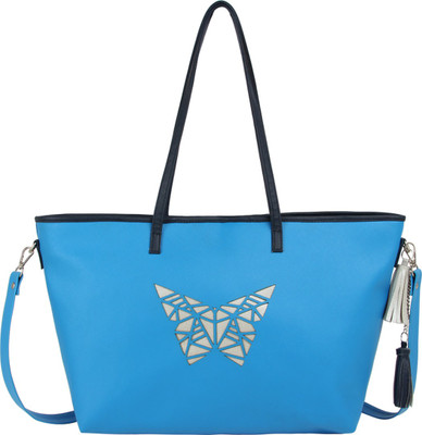 Thathing Women Blue Tote