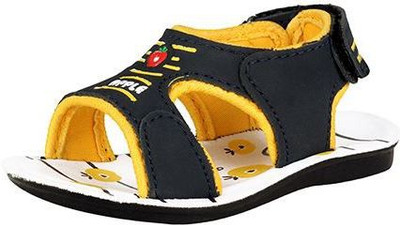 

77 Seventyseven Boys & Girls Velcro Flats(Multicolor, Yellow
