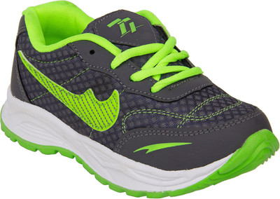 

77 seventy seven Boys & Girls Lace Walking Shoes(Multicolor, Grey