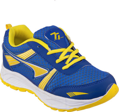 

77 seventy seven Boys & Girls Lace Running Shoes(Multicolor, Yellow