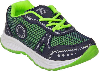 

77 seventy seven Boys & Girls Lace Walking Shoes(Multicolor, Green