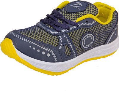 

77 seventy seven Boys & Girls Lace Walking Shoes(Multicolor, Yellow