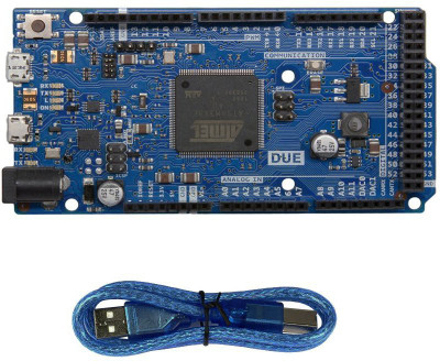 

Robocraze Arduino Due, AT91SAM3X8E Arm Cortex-M3 Board, 84Mhz, 512Kb(Multicolor)