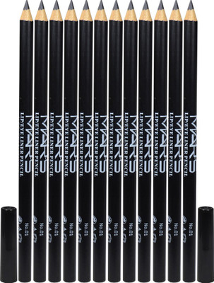 

Mars Eye&Lip Liner LP01-01 Pack of 12(Carbon Black)