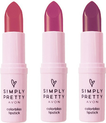 

Avon Anew Simply Pretty ColorBliss Lipstick 12 g((true rose-romance-plum perfect, 12 g)