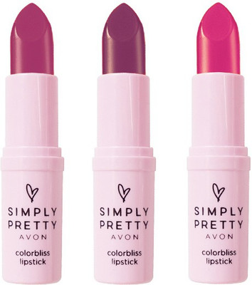 

Avon Anew Simply Pretty ColorBliss Lipstick 12 g((darling mauve-plum perfect-lovely pink))
