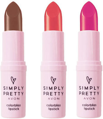 

Avon Anew Simply Pretty ColorBliss Lipstick 12 g((wine plum-cool coral-coffee bean), 12 g)