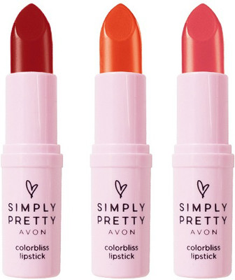 

Avon Anew Simply Pretty ColorBliss Lipstick 12 g((daring red-cool coral-fresh melon))
