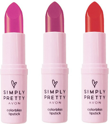 

Avon Anew Simply Pretty ColorBliss Lipstick 12 g((true rose-red rose-pretty plum))