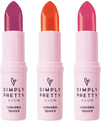 

Avon Anew Simply Pretty ColorBliss Lipstick 12 g((fresh melon-pampering pink-darling mauve))