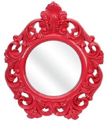 

FOREX MAX HANDICRAFTS locrt5 Decorative Mirror(Designer Finish : glossy)