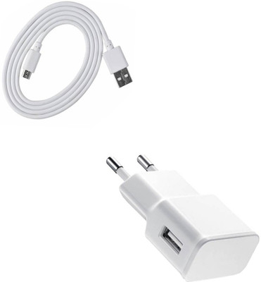 DAKRON Wall Charger Accessory Combo for LG Q6(White)