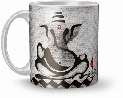 

Lovekushcart Mug353 Ceramic Mug(320 ml), Multicolor
