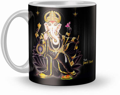 

Lovekushcart Mug382 Ceramic Mug(320 ml), Multicolor