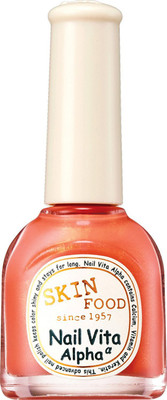 

Skinfood Nail Vita Alpha Sweet Happening Nail - Korean Product (AOR04 Popping Grapefruit Soda) Grapefruit Soda