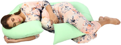 

AVI Plain Pregnancy Pillow Pack of 1(Mint Green)
