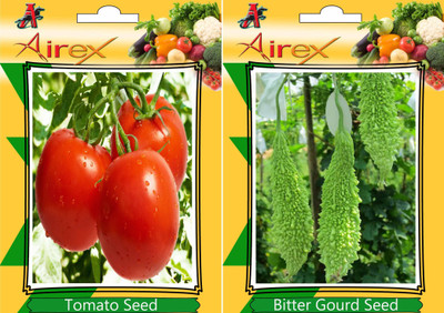Airex Tomato, Bitter Gourd Seed(25 per packet)