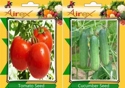 Airex Tomato, Cucumber Seed(25 per packet)