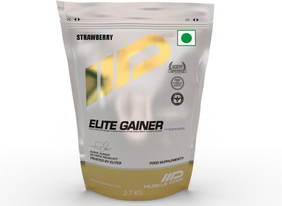 

MUSCLEDOSE Elite Gainer Weight Gainers/Mass Gainers(2.7 kg, Strawberry)