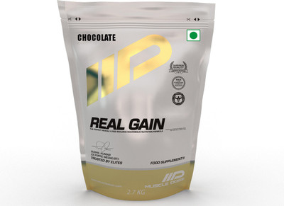 

MUSCLEDOSE Real Gain Weight Gainers/Mass Gainers(2.7 kg, Chocolate)
