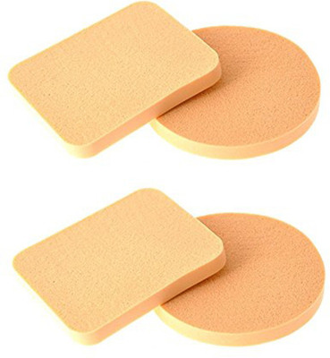 

Wonder Star Makeup kit Pack of 4 Imported Cosmetic Makeup Foundation Puff Sponge Blender for women