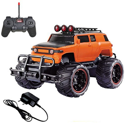 

Zombi Orange And black 1:20 Remote Control Mad Racing Cross Country Hummer Style Monster Truck Car(Orange)