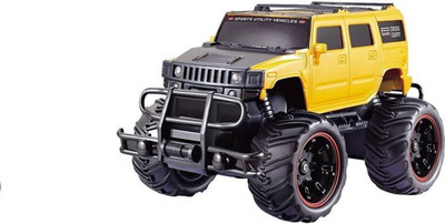 

Zombi Yellow Remote Control Mad Racing Cross Country Hummer Style Monster Truck 1:20(Yellow)
