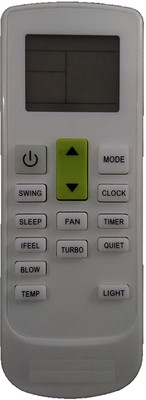 

LipiWorld 172 AC Remote Compatible For BLUESTAR AC Remote Controller(White)