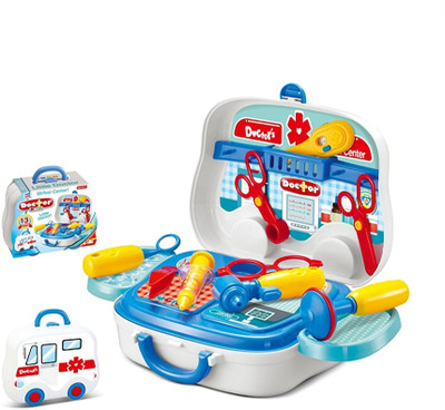 

Zest 4 Toyz Little Doctor's Bring Along Medical Clinic Suitcase Toy for Kids