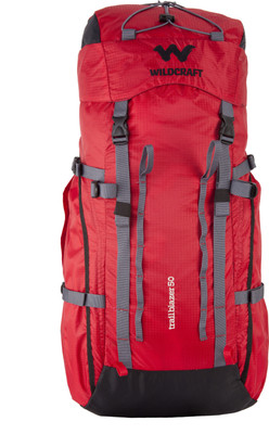 

Wildcraft Trailblazer Rucksack - 50 L(Red)