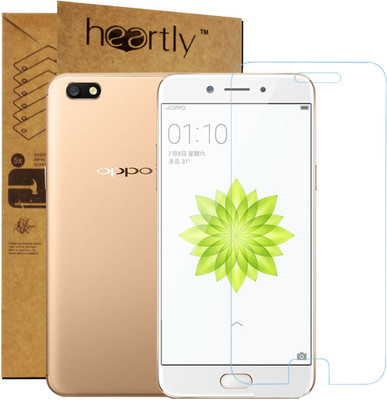 Heartly Tempered Glass Guard for Oppo A77(Pack of 1)