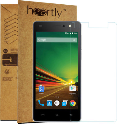 Heartly Tempered Glass Guard for Lava A72(Pack of 1)