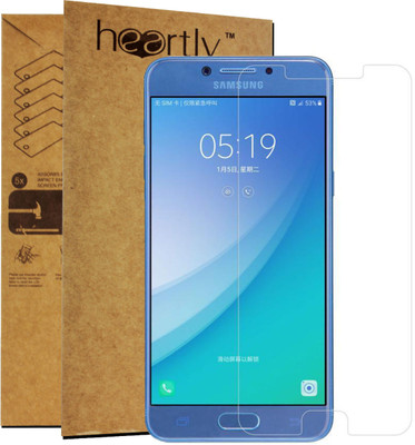 Heartly Tempered Glass Guard for Samsung Galaxy C5(Pack of 1)