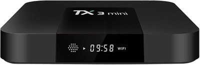 

Oyeola TX3 Mini Android 7.1 Smart TV BOX 2GB 16GB Amlogic S905W Quad Core 2.0Ghz WiFi UHD 4K Miracast Media Streaming Device Media Streaming Device(Black)