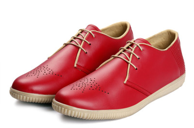 

WHITE MANY CASUAL Party Wear For Men(Red