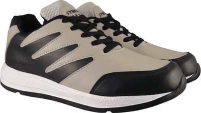 

Action Synergy Men's 7216 LightGrey/Black Sports Walking Shoes For Men(Grey, Black