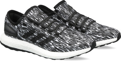 

ADIDAS PUREBOOST Running Shoes For Men(Black, Cblack/ftwwht/ftwwht