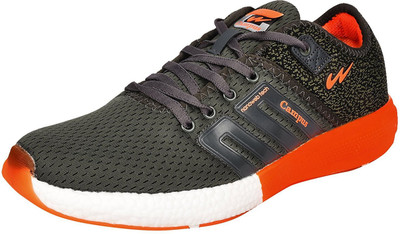Campus Campus BATTLE D.Gry/Org Men Running Shoes Running Shoes For Men(Grey, Orange
