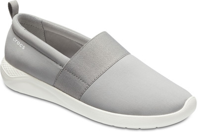 

Crocs LiteRide SlipOn W Slip On Sneakers For Women(Grey