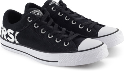 

Converse Wordmark II Ox Sneakers For Men(Black, White, Black/black/white
