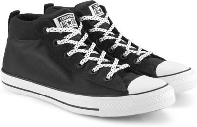 

Converse All Star Street Hi II Sneakers For Men(Black, White, Black/black/white
