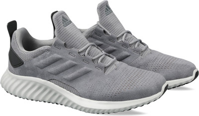 

ADIDAS ALPHABOUNCE CR M Running Shoes For Men(Grey, Black, Grethr/grethr/cblack