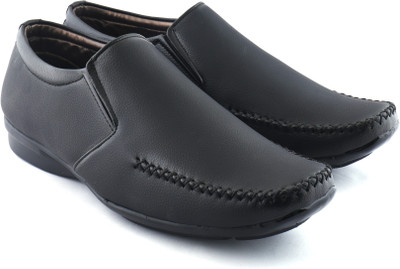 

KOGGLER Slip On For Men(Black, Matte black