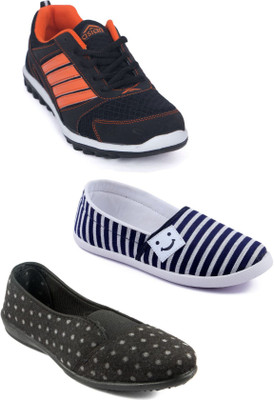 

Asian Women Casual & Running Shoes Combo Pack of 3 Casuals For Women(Multicolor