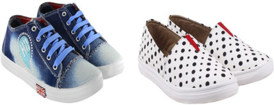 

Bella Toes Combo of 2 casual shoe Sneakers For Women(Multicolor