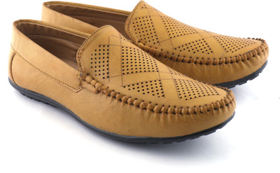 

KOGGLER Loafers For Men(Tan