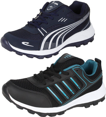 

Aero 02 Pair Combo Power Play For Men(Multicolor, Black::cyan::blue::silver