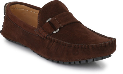 

ZebX Loafers For Men(Brown